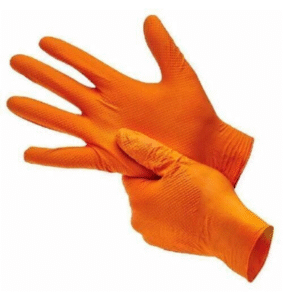 Diamond Grip Nitrile Gloves