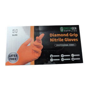 Diamond Grip Nitrile Gloves box