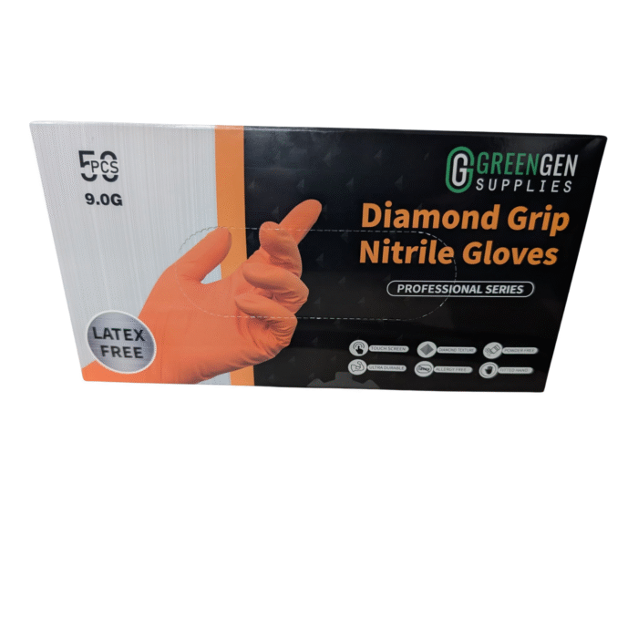 Diamond Grip Nitrile Gloves box Diamond Grip Nitrile Gloves box
