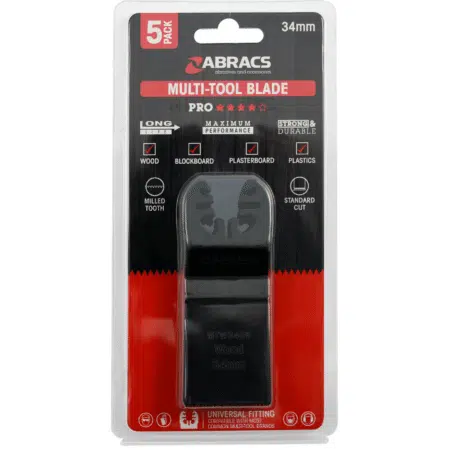 Abracs Multi Tool Blades Wood Pack