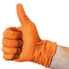 Diamond Grip Nitrile Gloves