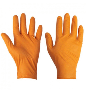 Diamond Grip Nitrile Gloves