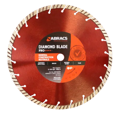 Abracs Pro Diamond Blade Turbo Segment