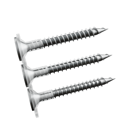 Evolution Collated Drywall Screws Fine Thread Bright Zinc CDWFZ
