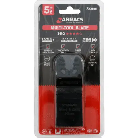 Abracs Multi Tool Blades Metal & Wood - Pack