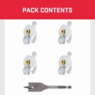 Bullfix Mirror picture hanging kit