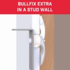 Bullfix Extra plasterboard fixing in studwall