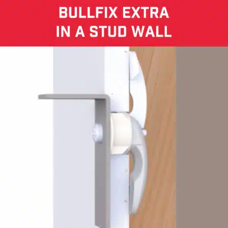 Bullfix Extra plasterboard fixing in studwall