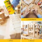 Everbuild D4 wood adhesive assembling