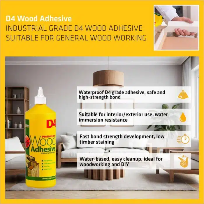 Everbuild D4 wood adhesive facts