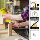 Everbuild D4 wood adhesive instructions