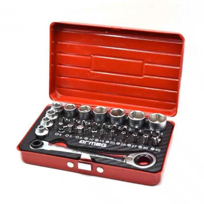 Armeg 31 piece socket and bit set Armeg 31 piece socket and bit set