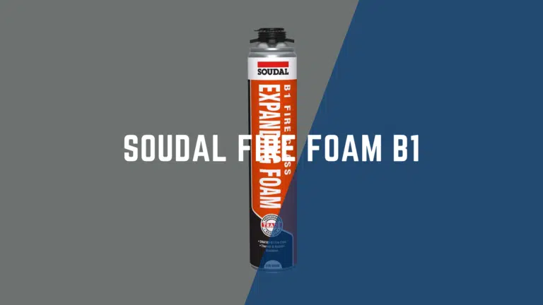 Soudal Fire Foam B1 – High-Performance Fire Protection for Professional Installations