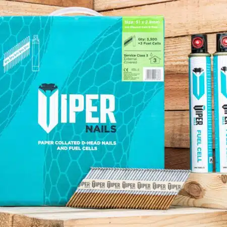 Viper Hot Dipped galvanised collated nails