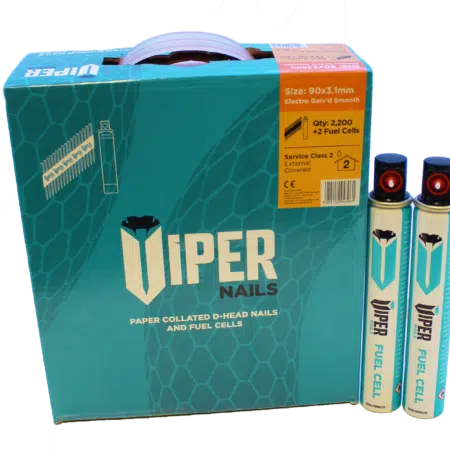 Viper Collated Ring Shank Galvanised Nails