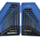Faithfull hex key set FAIHKS30MAF