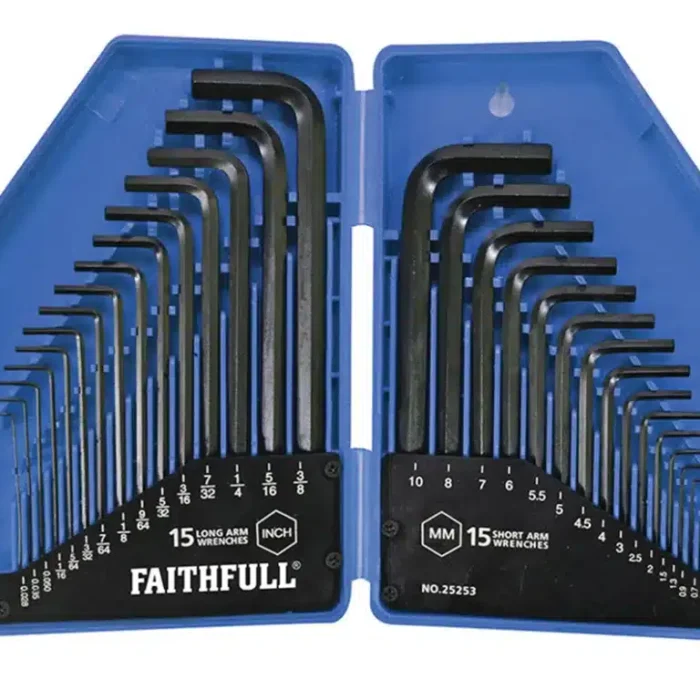 Faithfull hex key set FAIHKS30MAF Faithfull hex key set FAIHKS30MAF